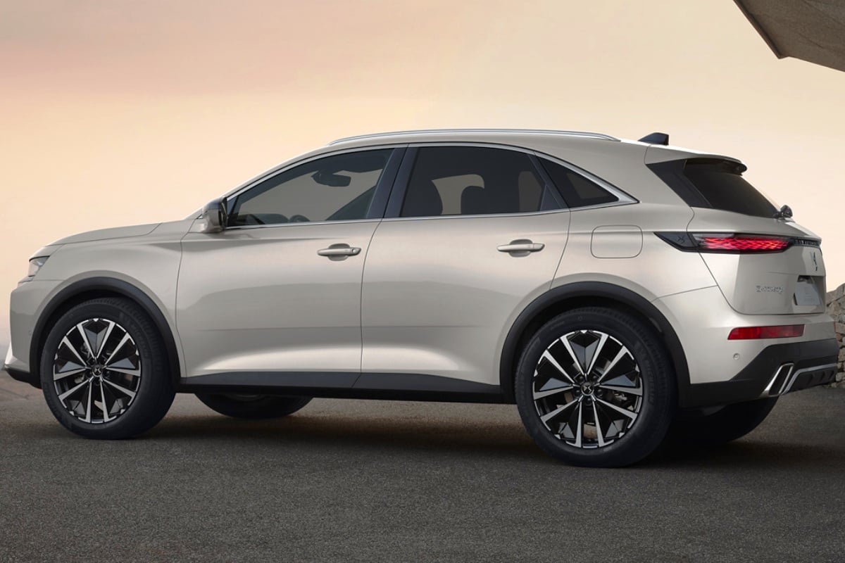 The updated DS 7 SUV is now offered as a 360-horsepower hybrid