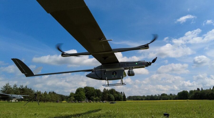 Lithuanians buy four EOS C VTOL reconnaissance UAVs named Magyla for the Ukrainian army