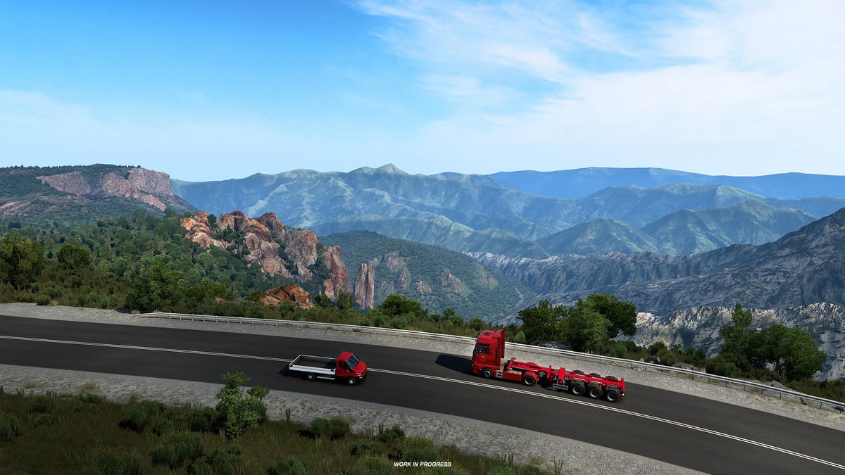 SCS Software has announced a new extension to Euro Truck Simulator 2 - West Balkans