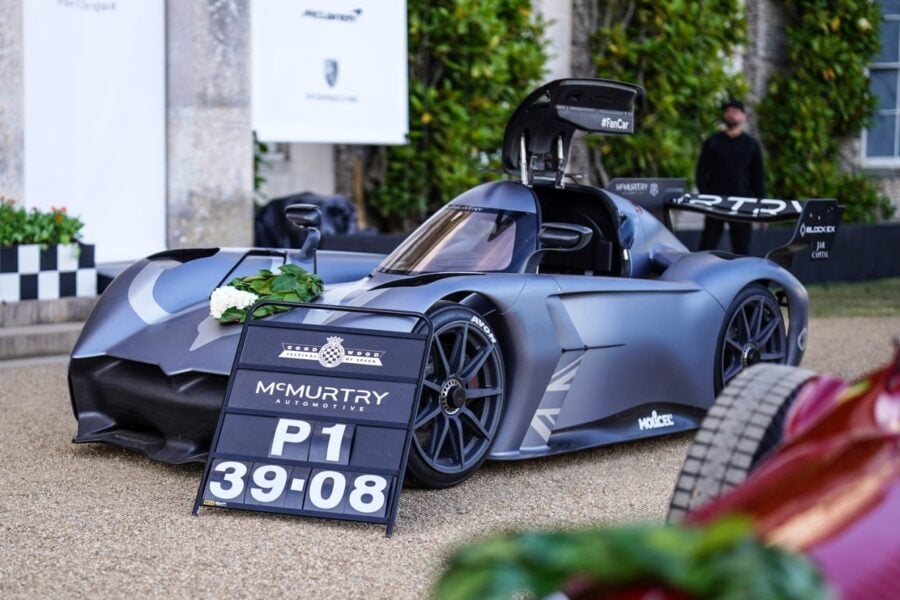 Goodwood’s new record holder is the McMurtry Speirling electric car