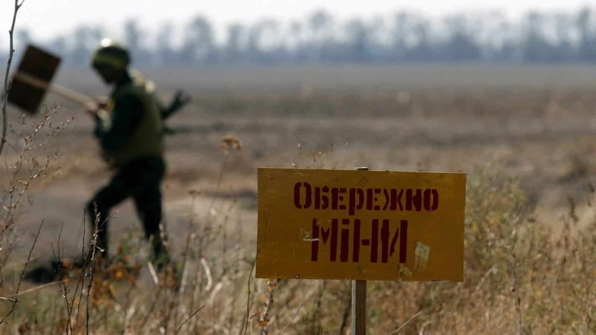 Complete demining of Ukraine can take from 5 to 10 years