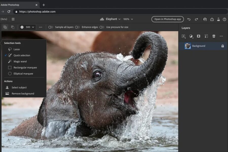 Adobe планує зробити онлайновий Photoshop безплатним