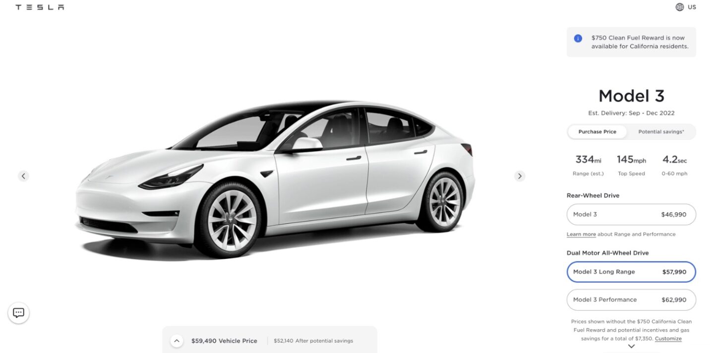 Tesla помітно підвищила вартість своїх електромобілів