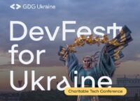 DevFest for Ukraine is a technical conference in support of Ukraine