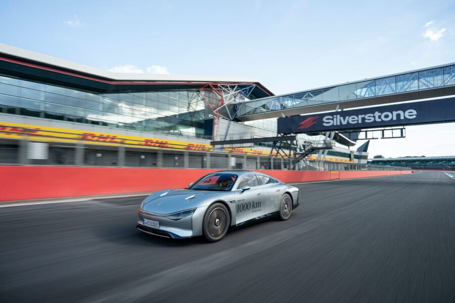 Mercedes-Benz Vision EQXX continues to break mileage records on a single battery charge