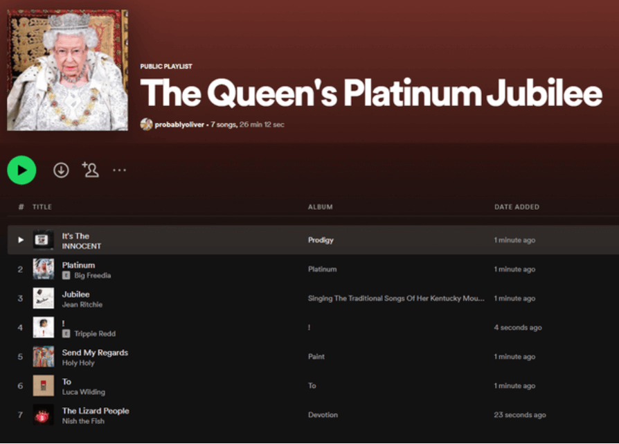 Spotify users create weird playlists and share them on Reddit