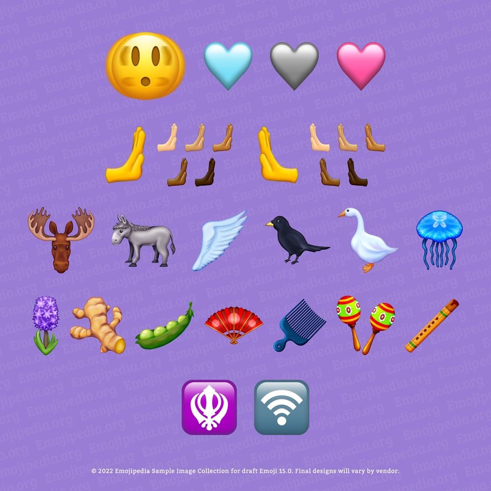 High five, maracas and wings: new emojis coming soon to smartphones
