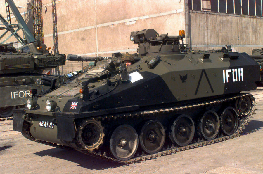 FV103 Spartan: light reconnaissance armoured personnel carrier for the Armed Forces of Ukraine