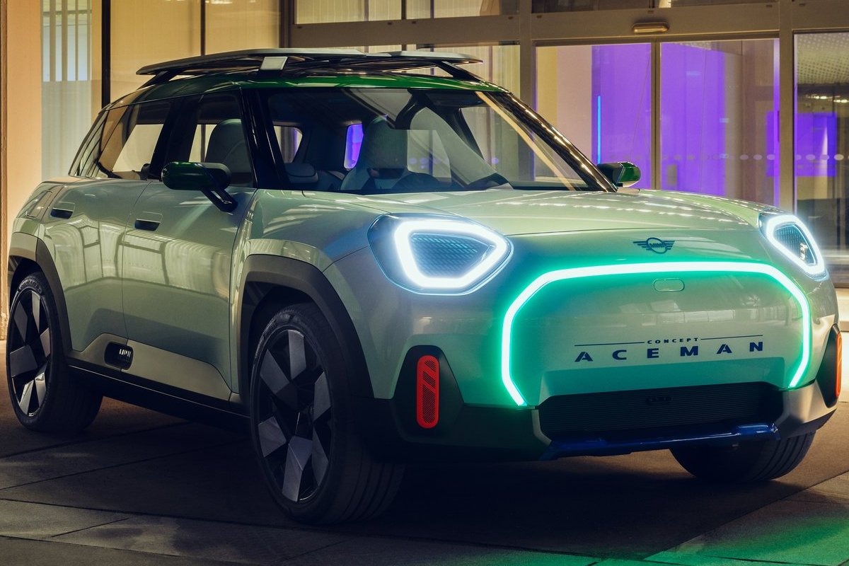 The first photos and information about the MINI Aceman concept: we are waiting for the new crossover