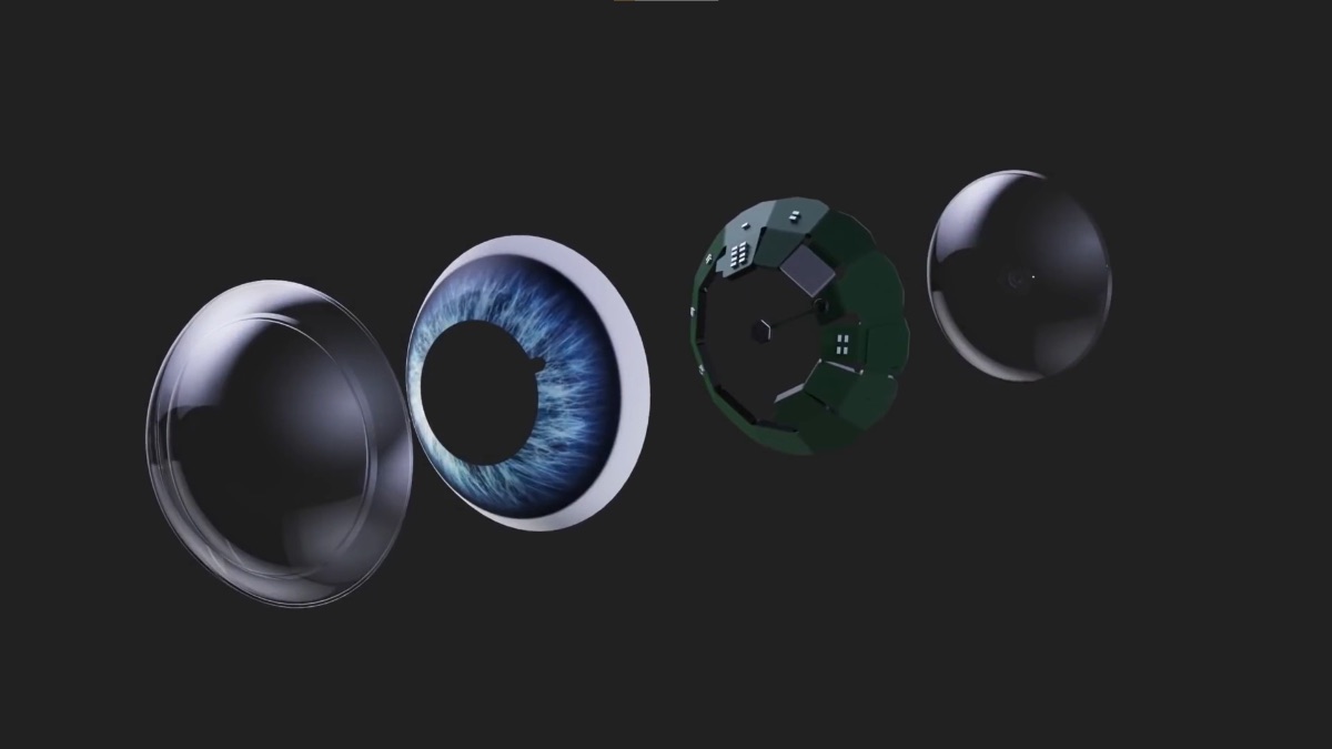 Розумна контактна лінза Mojo Lens розміщує Micro LED дисплей прямо на оці