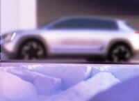 Concept car SKODA VISION 7S: the first interior sketch and electric drive