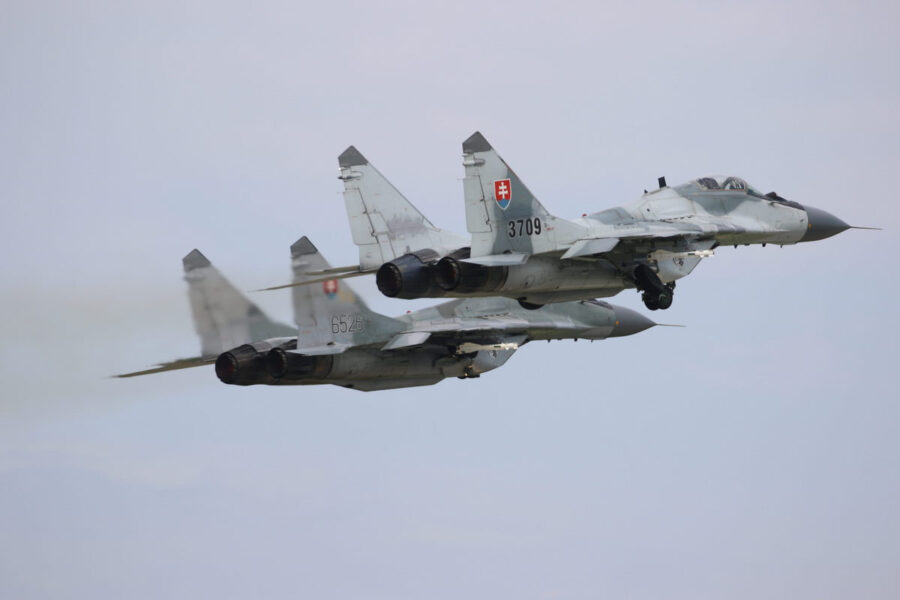 Poland and Slovakia transfer MiG-29 fighter aircraft to Ukraine