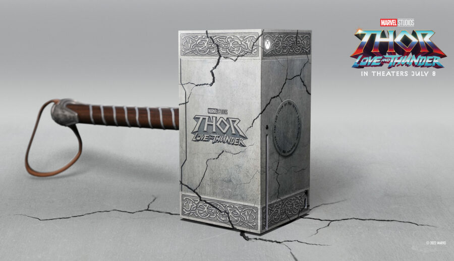 Кастомна Xbox Series X на честь прем’єри фільму «Тор: Любов і грім» / Thor: Love and Thunder