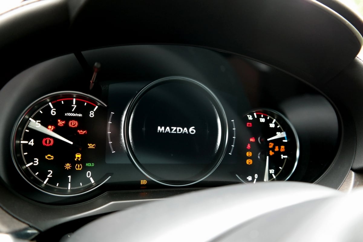 Mazda6 test drive: bright gray "turbo"