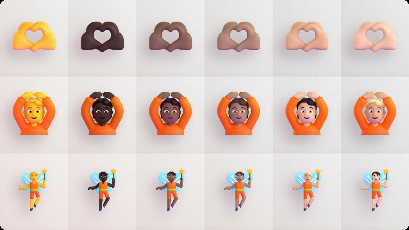 Microsoft provides full editing access to its 3D emojis