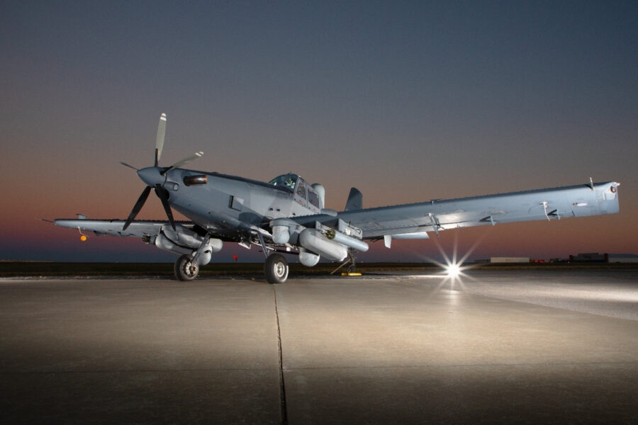 AT-802U Sky Warden: a light attack aircraft based on “Mule”
