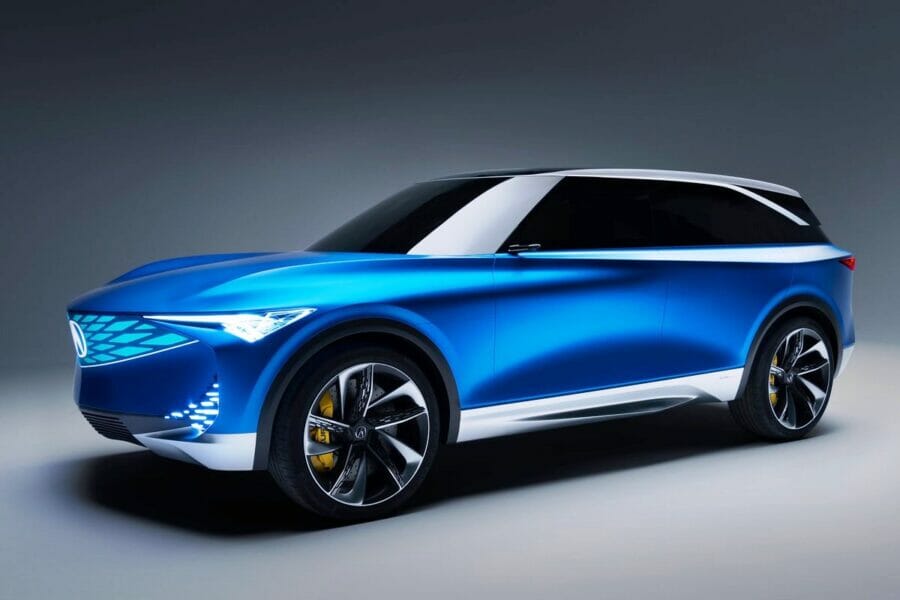 The Acura Precision EV Concept concept car is a hint of the future large electric crossover