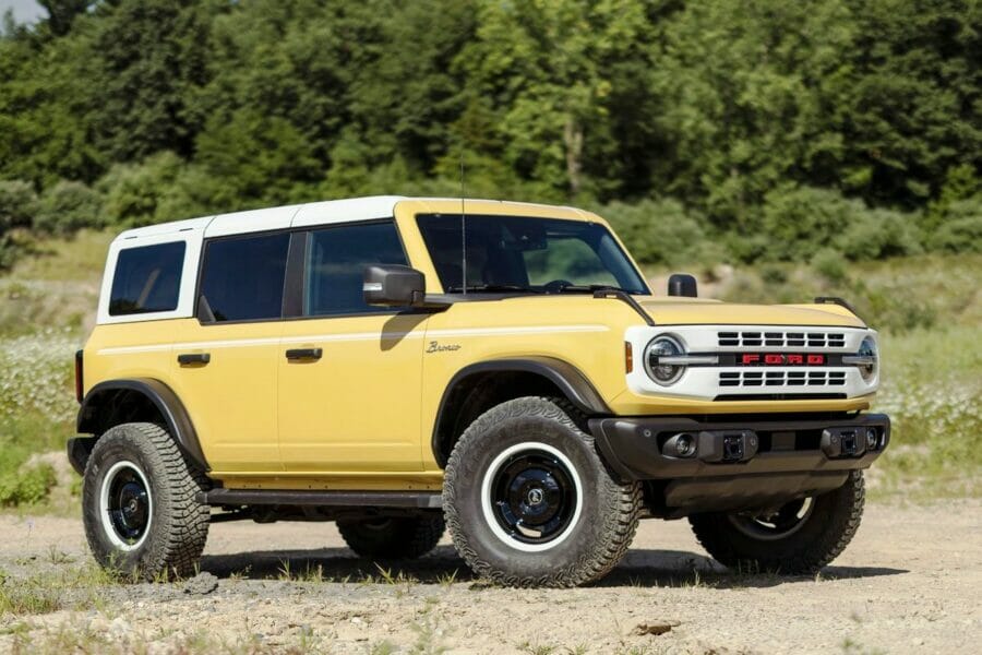 Ford Bronco Heritage Edition SUV: a modern vision of "retro"