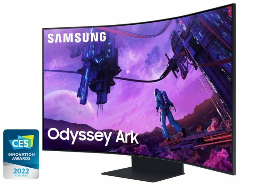 The Samsung Odyssey Ark: a curved 55-inch monitor that is now available for pre-order