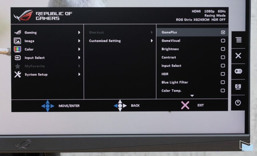 ASUS ROG Strix XG249CM — монітор для кіберспортсменів
