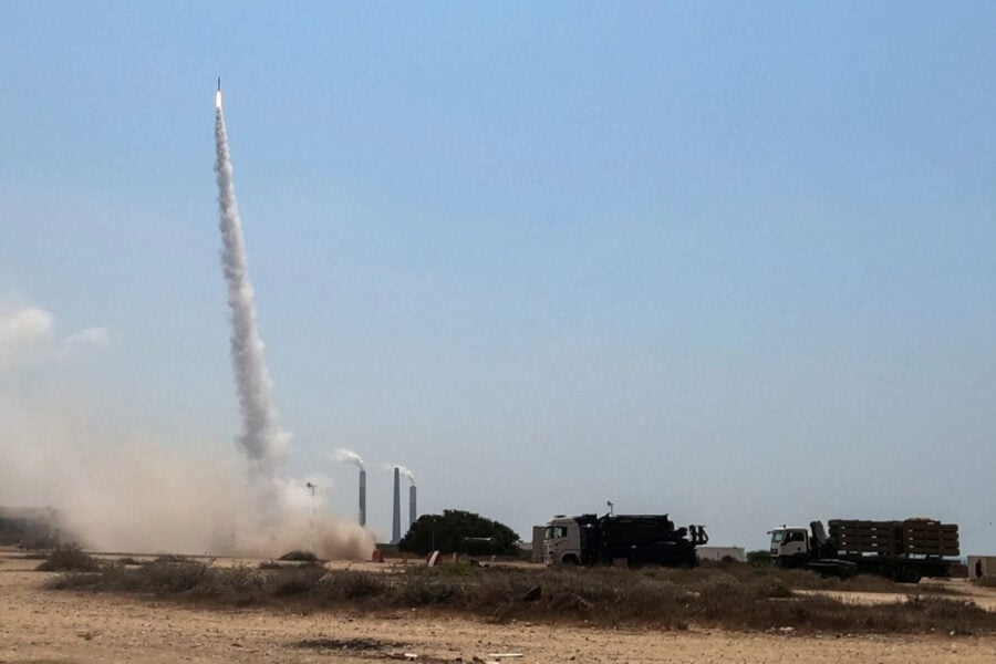 Ізраїльська система ППО «Залізний купол» / Iron Dome збила 97% ракет, що були випущені з Сектора Газа