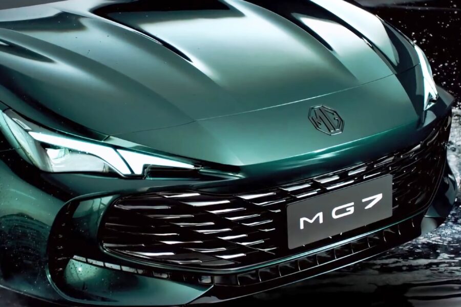 Future car MG7 - a stylish inexpensive 5-door coupe