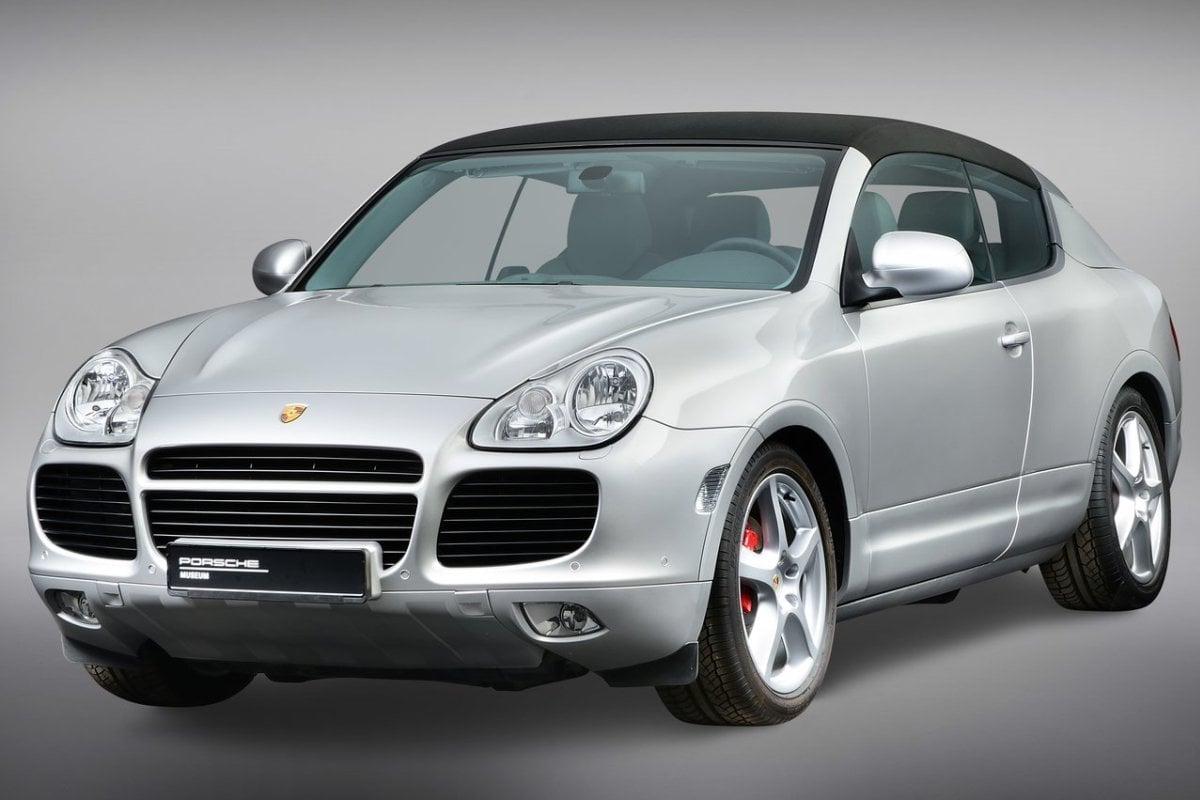 Look at the convertible Porsche Cayenne, which once almost went into production