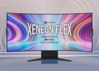 Corsair Xeneon Flex, a gaming OLED monitor with a flexible screen