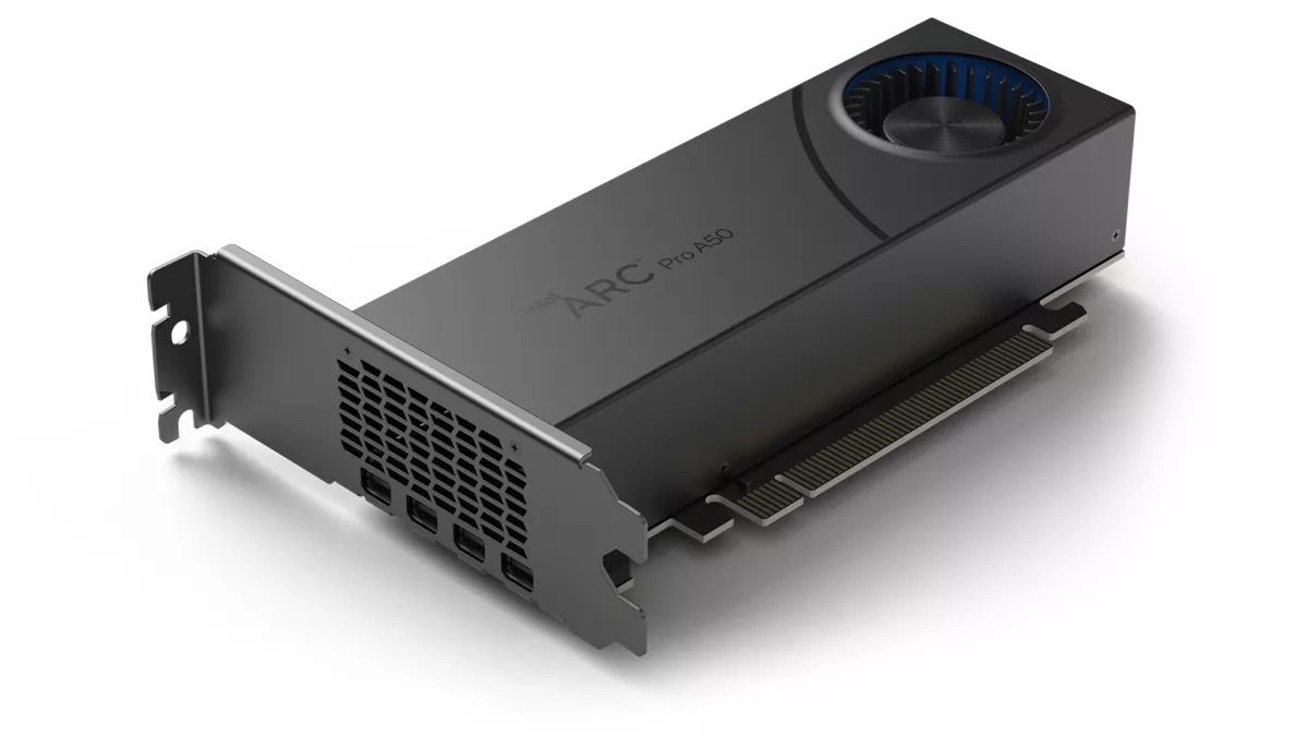 Intel анонсувала професійні відеокарти Arc Pro A40, A50 та мобільний чип Arc Pro A30M