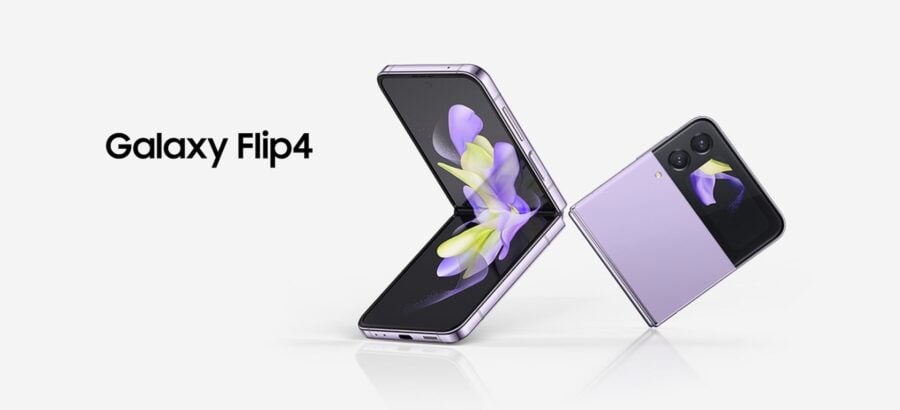 The new Samsung Galaxy Flip4 received a stronger display, Snapdragon 8+ Gen 1 and a larger battery