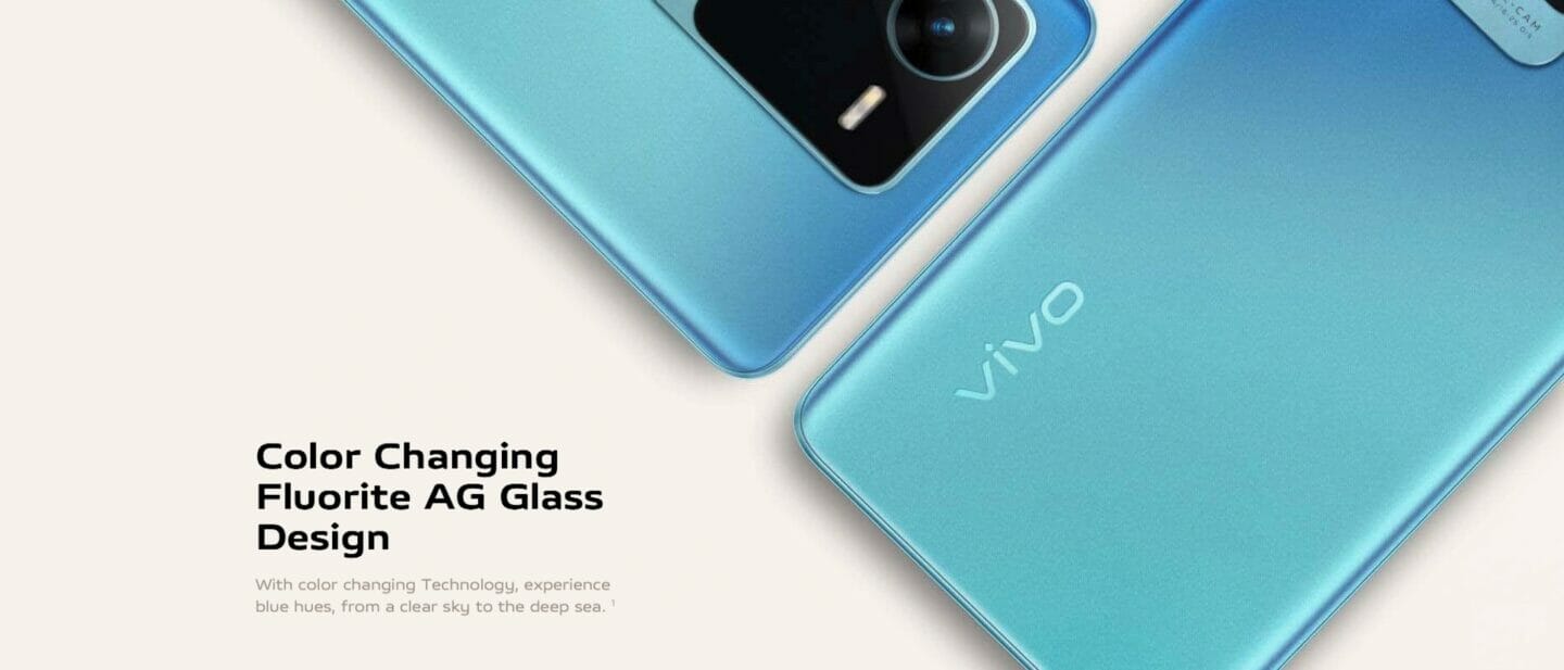 Представлено vivo V25 Pro — новий смартфон, який змінює колір під дією сонячних променів