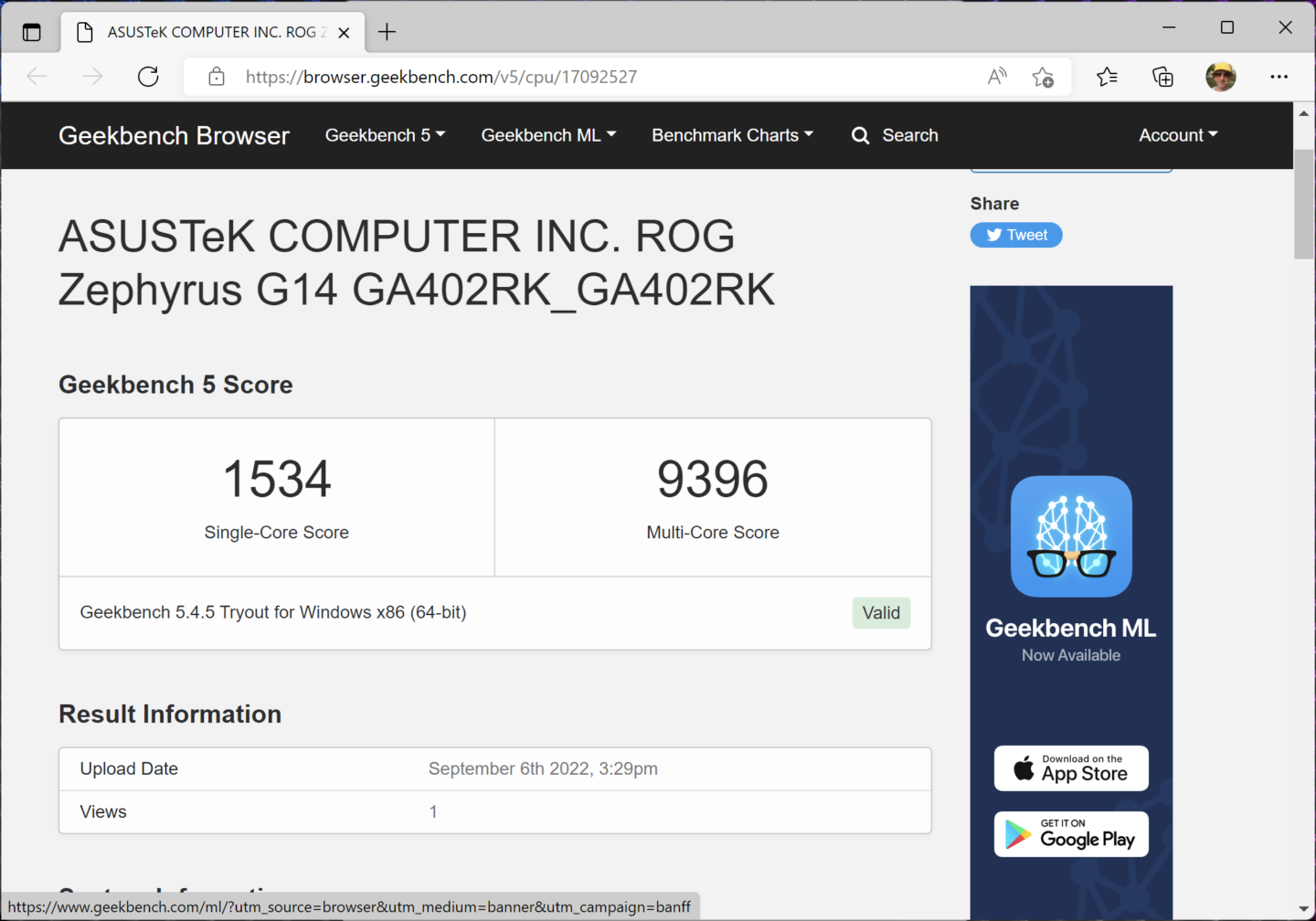 ASUS ROG Zephyrus G14 2022 (GA402) gaming laptop review
