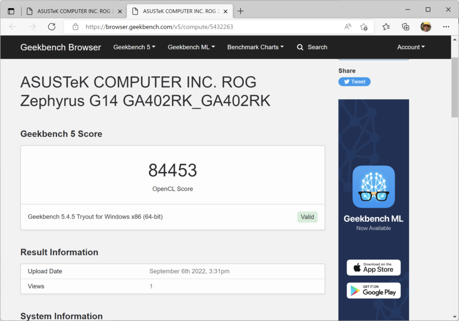 ASUS ROG Zephyrus G14 2022 (GA402) gaming laptop review