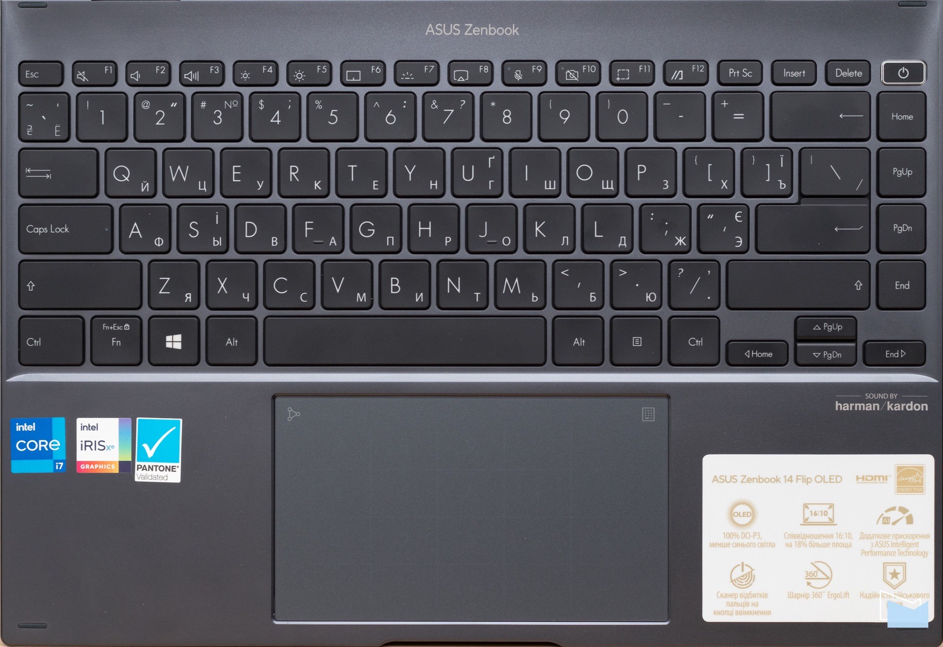 Огляд ноутбука ASUS Zenbook Flip 14 OLED (UP5401E) – гнучкий вибір
