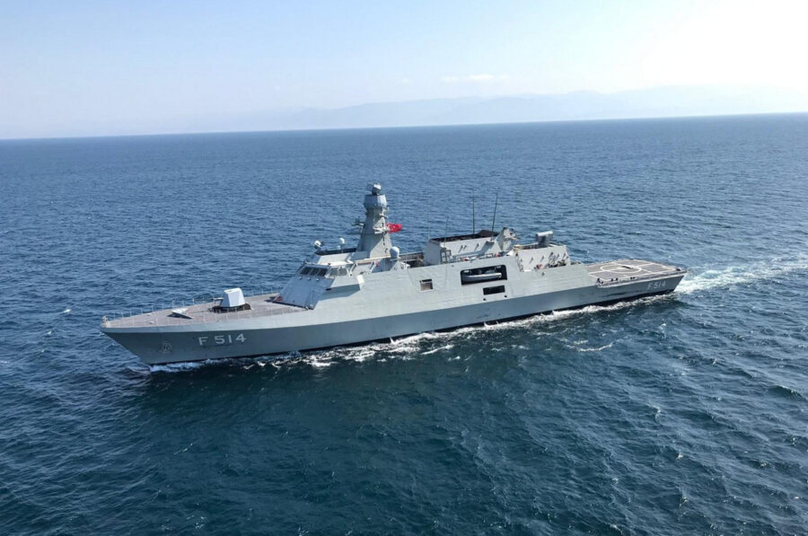 In Turkey, the construction of the hull of Hetman Ivan Mazepa corvette for the Navy of Ukraine is completed