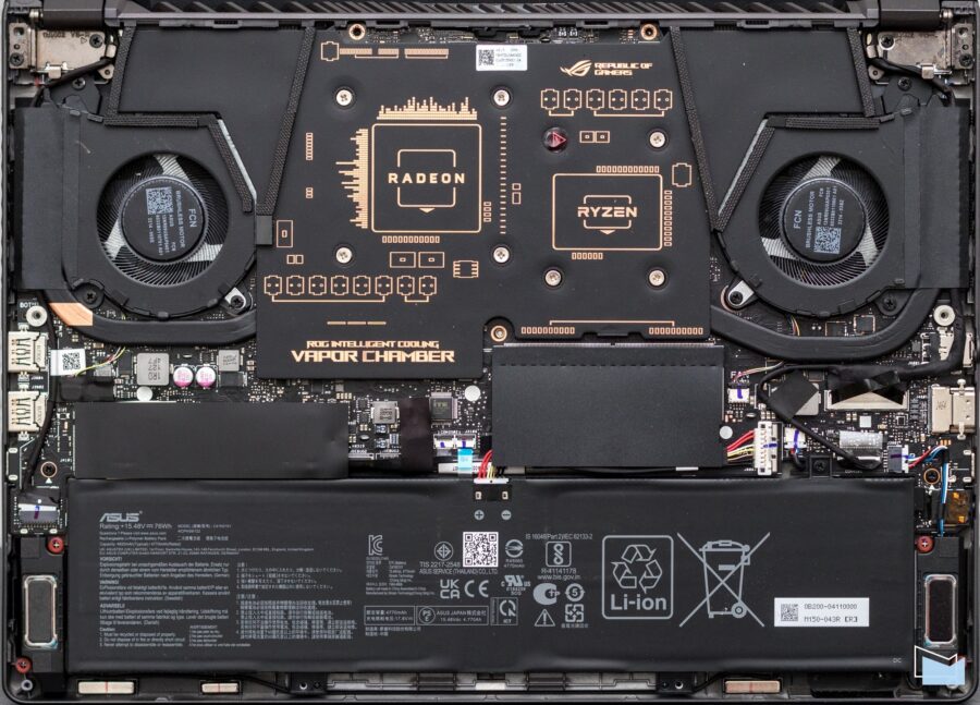 Photo of the day: what a gaming laptop looks like from the inside