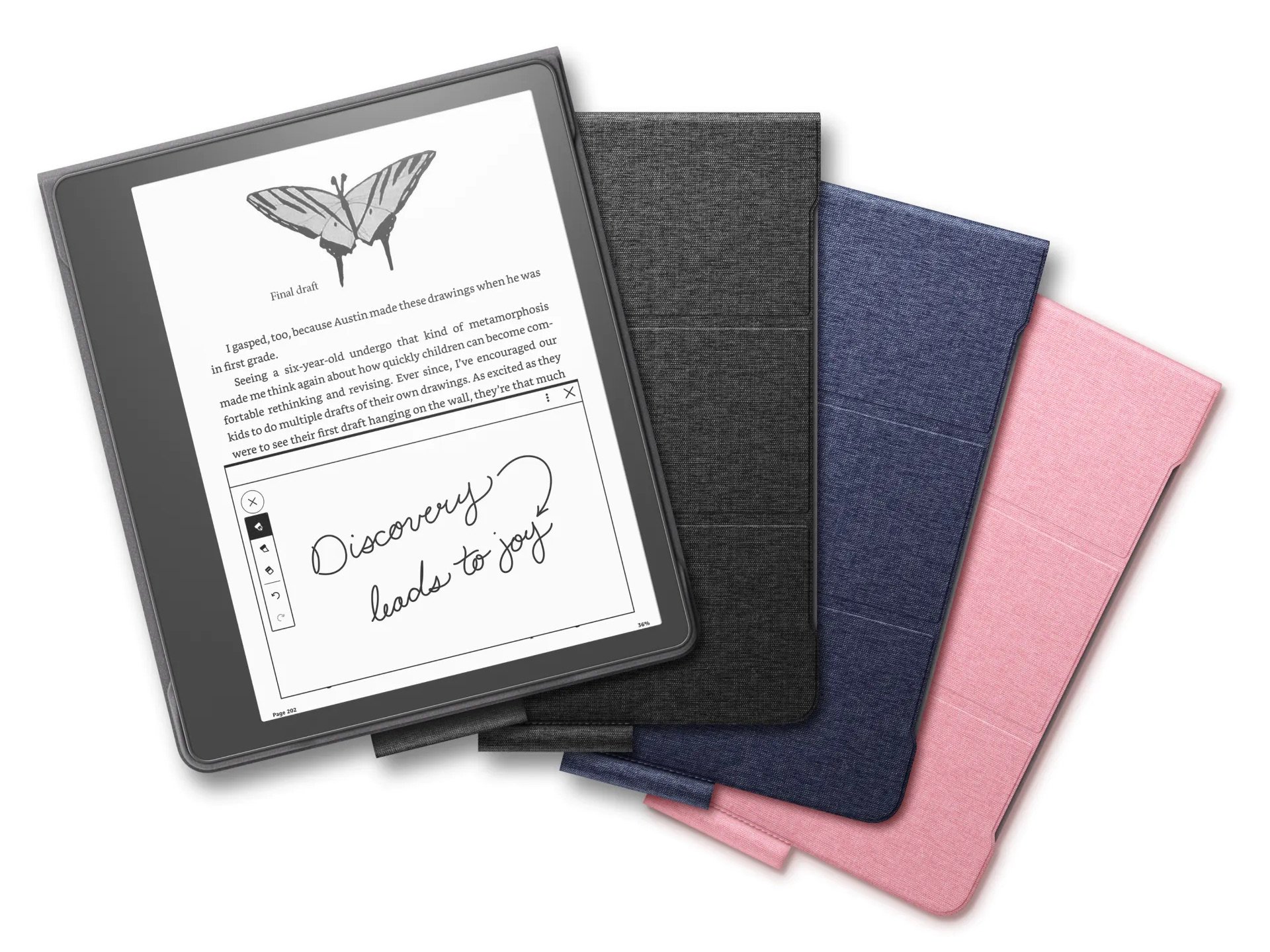 Amazon Kindle Scribe – перший Kindle, на якому можна писати та малювати