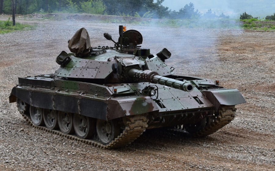 The M-55S tank: a deep modernization of the Soviet T-55 for the Armed Forces