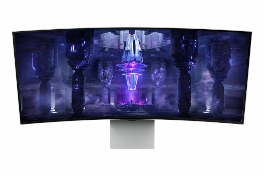 The Samsung Odyssey OLED G8 is the company’s first gaming OLED monitor