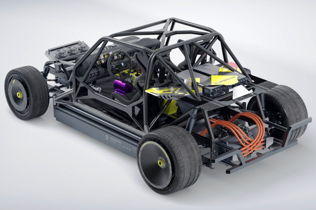 Concept car Renault R5 Turbo 3E: electric car for drifting