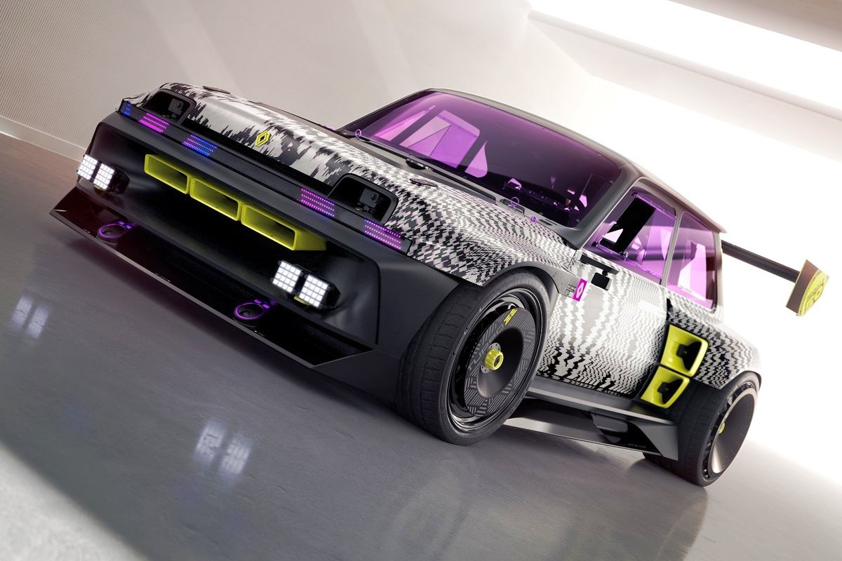 Concept car Renault R5 Turbo 3E: electric car for drifting