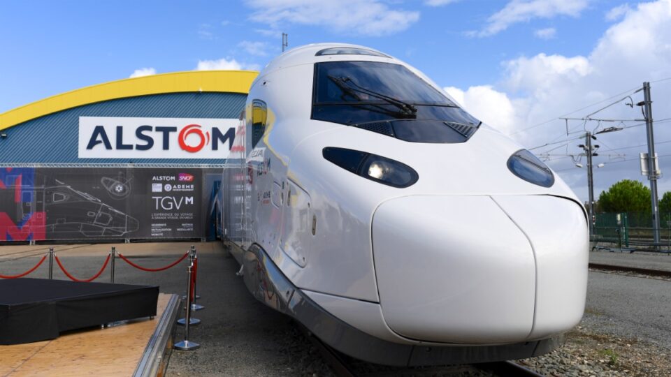 The French Railway Sncf And The Manufacturer Alstom Presented The Tgv M