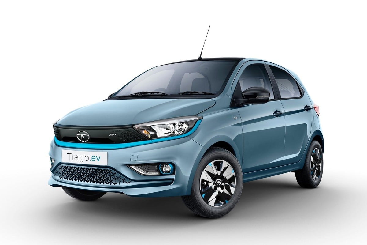 Tata Tiago.ev electric car with a range of 255315 km  for only $1015