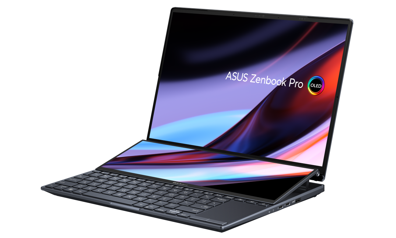 ASUS Zenbook Pro 14 Duo OLED compact dual-screen laptop is already available in Ukraine