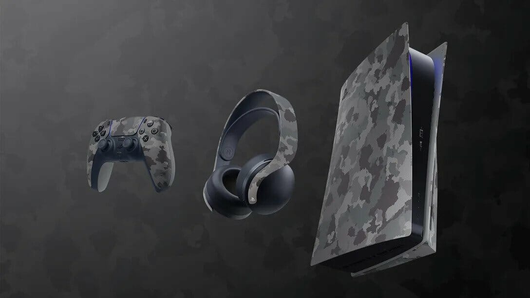 Sony показала PlayStation 5 з аксесуарами в камуфляжному дизайні