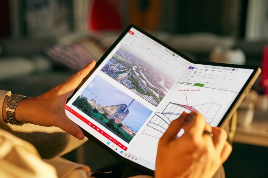 Lenovo introduced a new generation of laptop with a flexible display ThinkPad X1 Fold