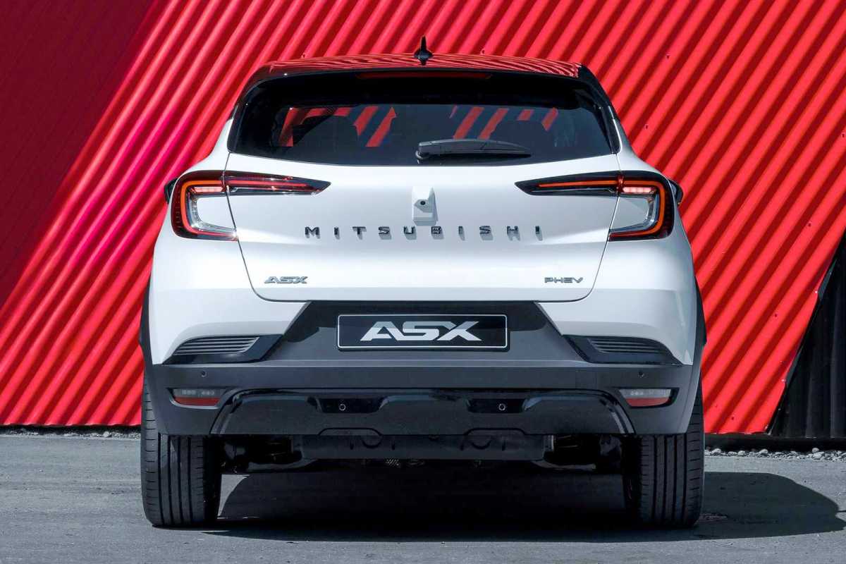 Debut: The new Mitsubishi ASX is the Renault Captur