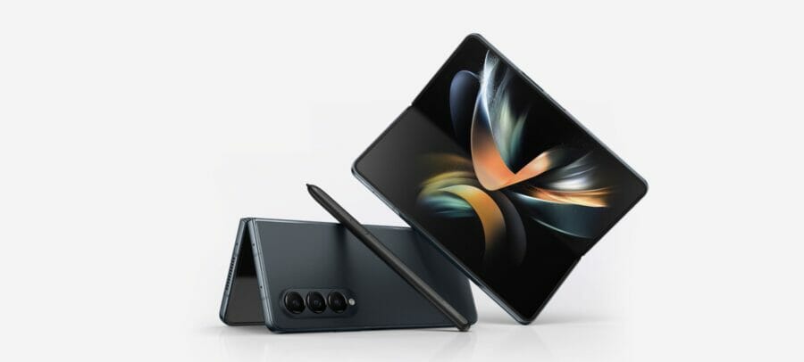 You should not try this, but if you remove the protective film from the internal display of the Samsung Galaxy Fold4, the fold will become much less noticeable