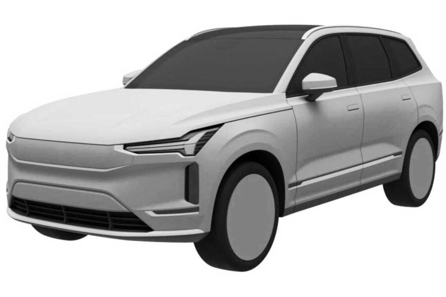 The Volvo EX90 electric crossover will make its debut on November 9