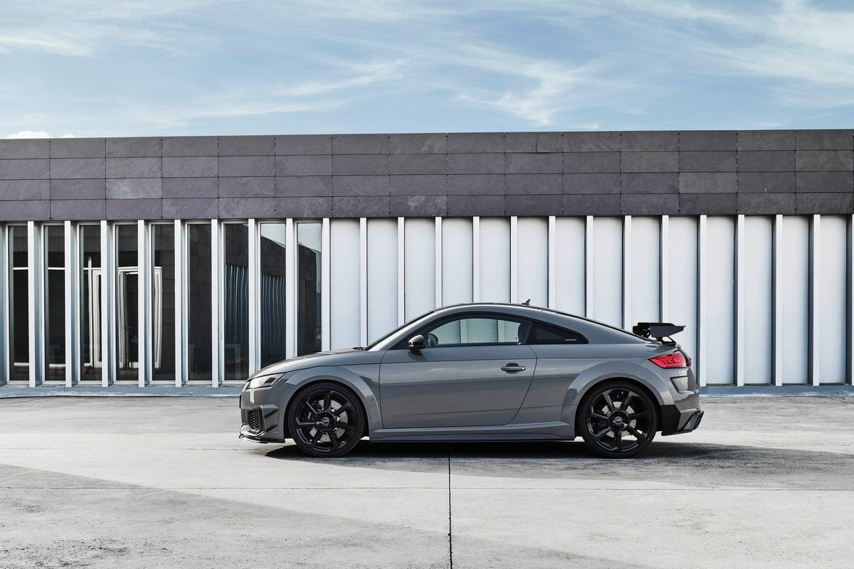 The special version of the Audi TT RS Coupe Iconic Edition is a gift to yourself
